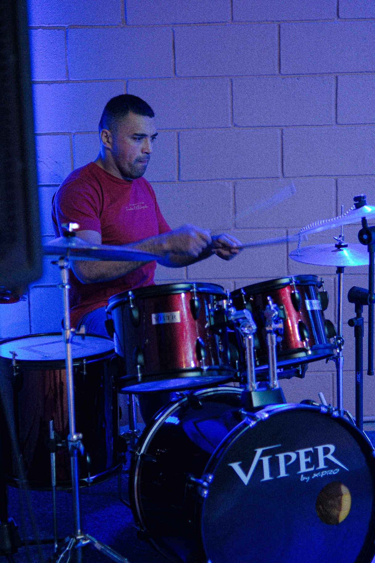 Bateria no louvor